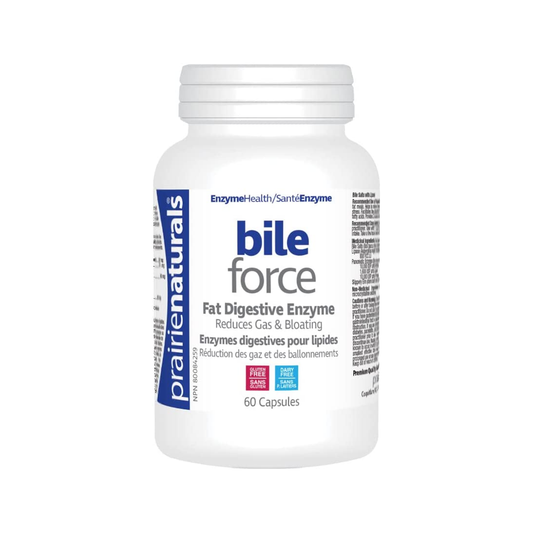 Bile Force + Enzyme force with fibrazyme - 60 Capsules