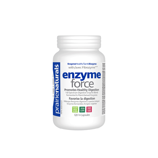 Bile Force + Enzyme force with fibrazyme - 120 Capsules