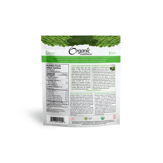 Organic Wheat Grass Juice Powder